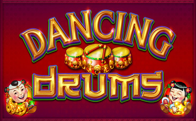 The welcome page of dancing drums game.