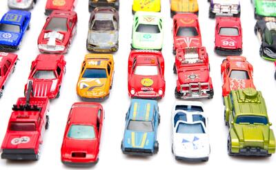 Colorful cars toys